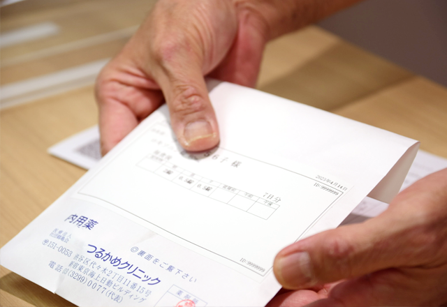 院内でお薬調合